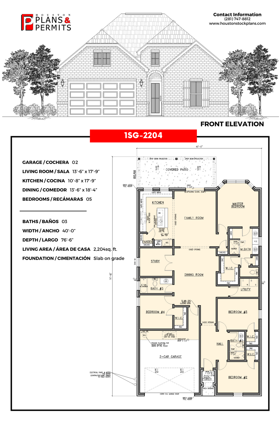 Houston Plans & Permits Stock Plans – Plans and Permits